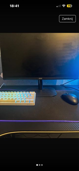 Monitor AOC dobry stan