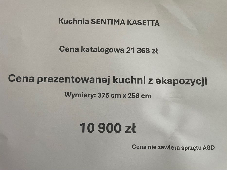 Meble kuchenne z ekspozycji Salon Meblowy BRW ul. Bohaterów Getta 9