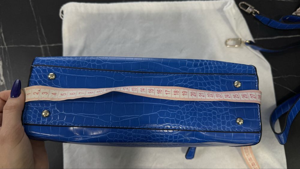 Новая сумка Guess синяя