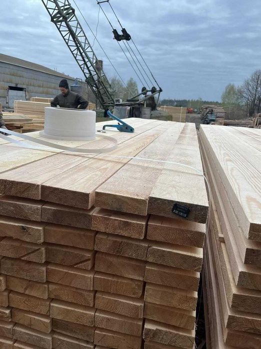 Пиломатеріали соснові брус 140*20*3м (рейка, дошка.)