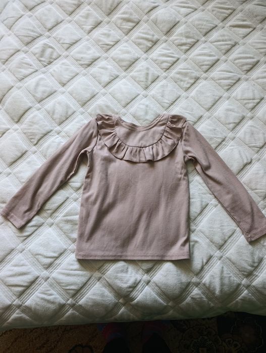 Кофта в рубчик для дівчинки