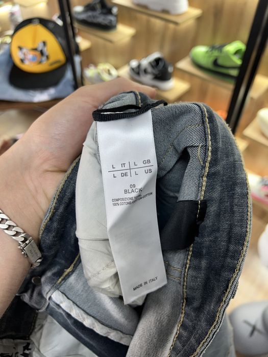 Джинси Rick Owens Loose Beige Grey