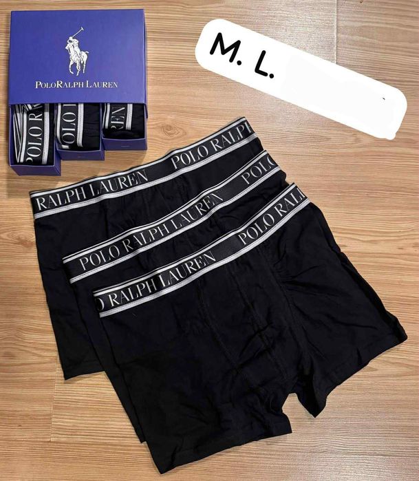 Nowe męskie bokserki ralph trojpak w pudełku 2xl