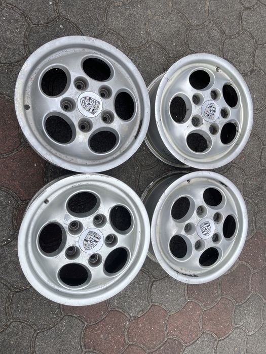 Felgi Porsche Telefony teledials 15 cali 5x130 alufelgi garbus 944 911