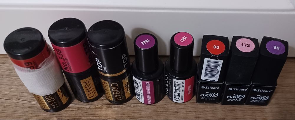 Używane 1 raz lakiery hybrydowe