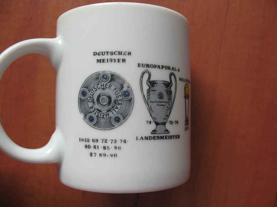 Kubek FC Bayern Monachium, biały, 300 ml 1996 r