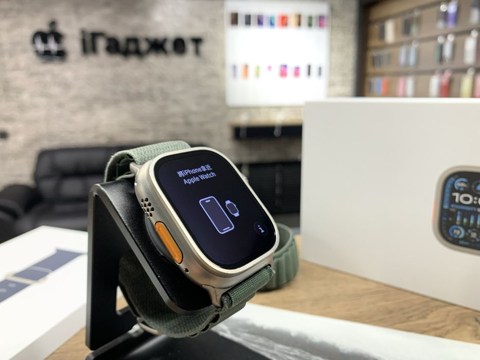 Часи Apple Watch Ultra 2 49mm (Titanium Blue Ocean). A2986. Як нові
