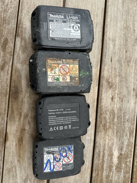 Bateria Makita do naprawy, na czesci