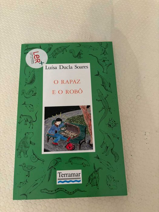 Livro o Rapaz e o Robô