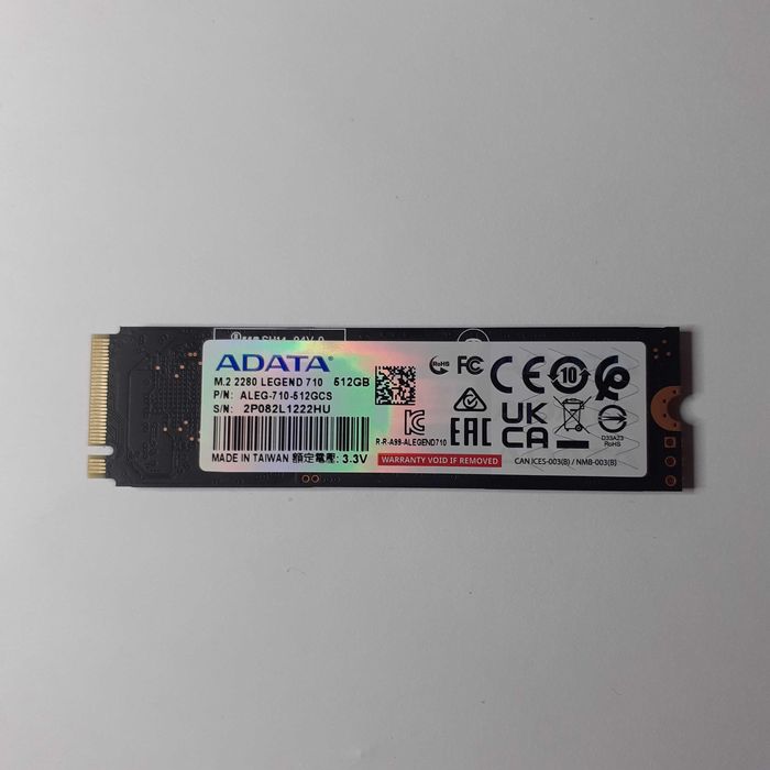 Dysk SSD Adata Legend 710 512 GB M.2 PCIe.469 godzin pracy.4.7.26