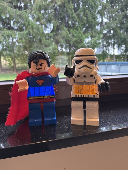 Lego zegarki Supermen i Star Wars