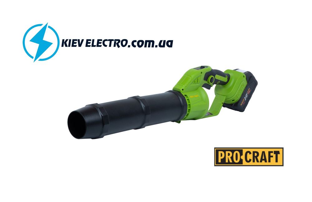 Акумуляторна повітродувка Procraft PB24 (без АКБ та зп - ТУШКА)