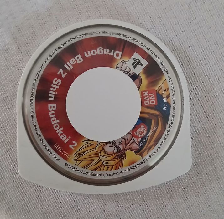 Dragon Ball Z Shin Budokai 2 PSP Essentials Completo