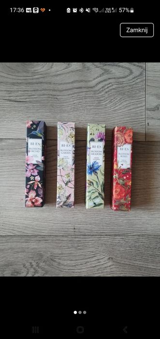 Małe perfumy damskie  4 szt