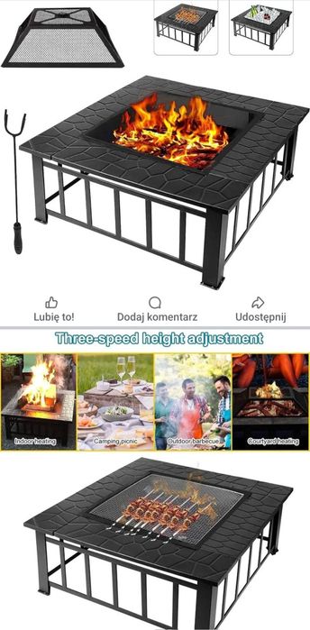 Palenisko grill 3w1