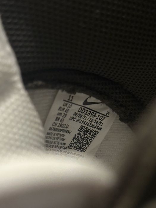 Nike dunk tamanho 45