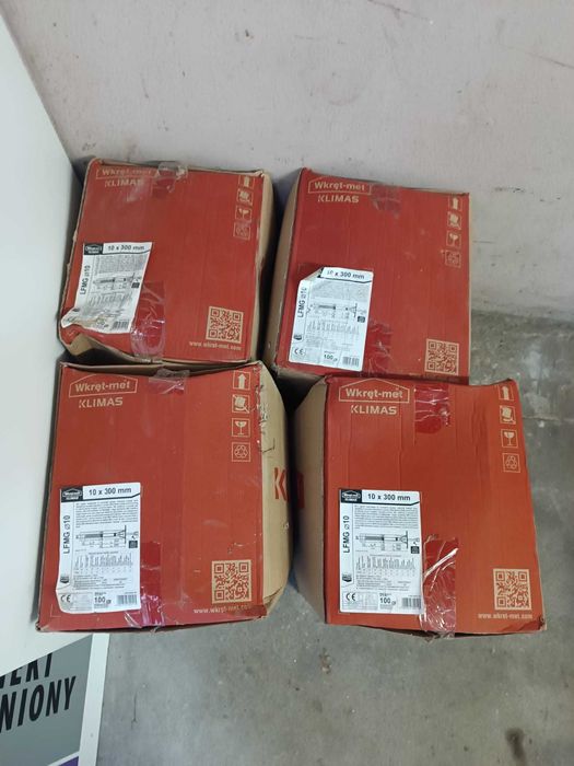 Kołek do styropianu wełny LFMG 10x300 Klimas Wkręt-Met