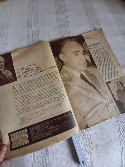 Grande revista de maio de 74 sobre General Spinola