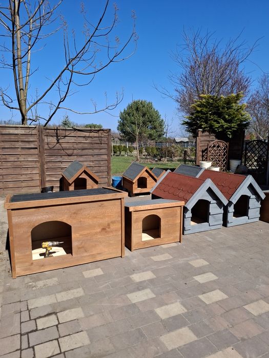 Buda dla psa ocieplona.solidna Transport