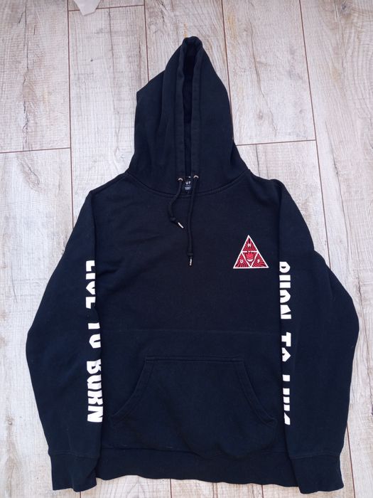 худі Huf x Spitfire чорне