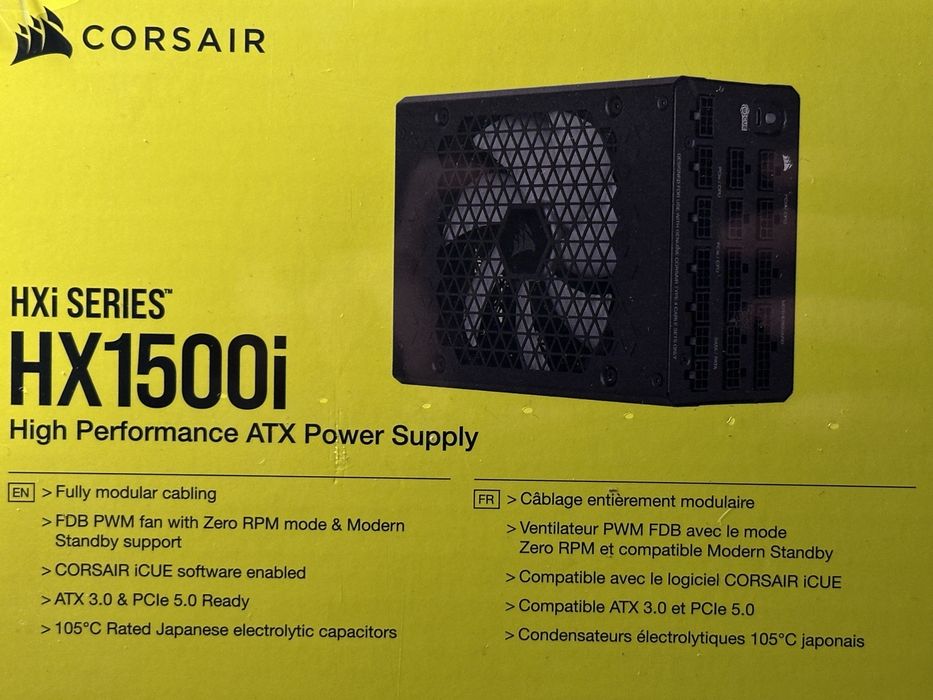 [NOVO] Power Supply Corsair HX1500i [1500 Watts] (ATX)