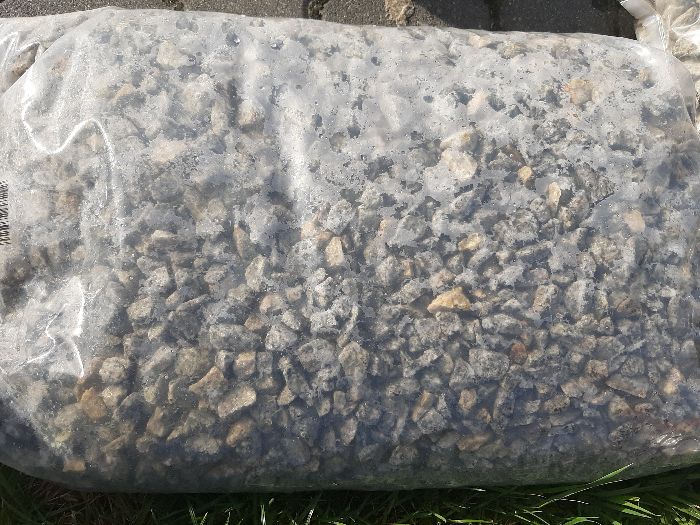 Grys granitowy szary kamień ogrodowy 8-16 i 16-22 mm  worek 25 kg