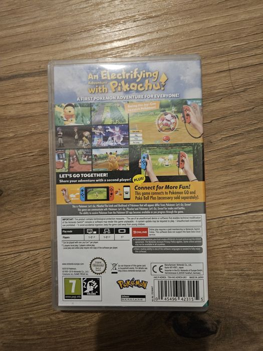 Gra let's go Pikachu