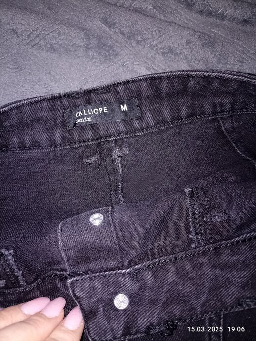 Джинсова спідничка міні