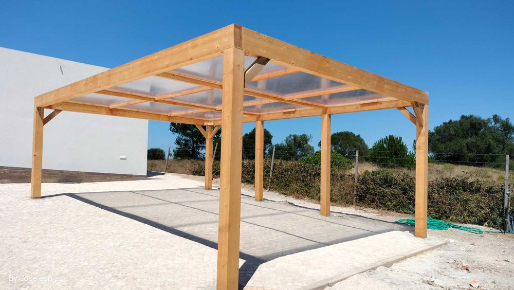 Pérgolas e piso Deck