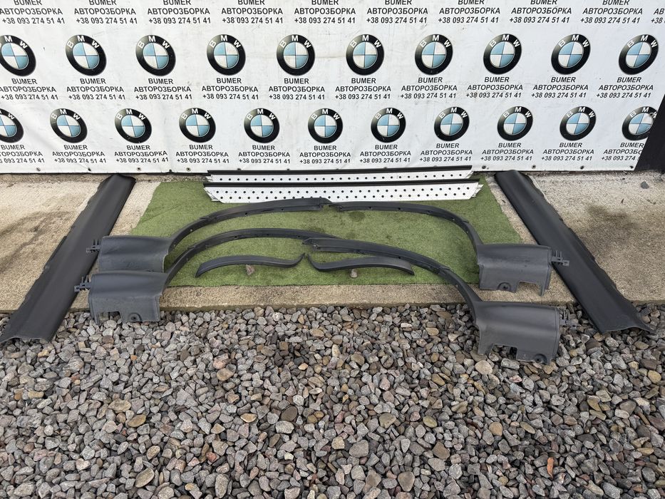 Bmw x5 e53 пориги алюміній роширітель арок