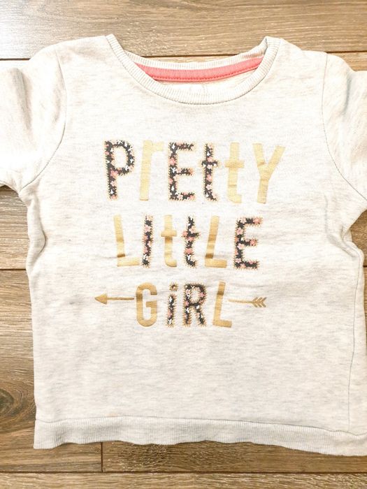 Bluzy dla dziewczynki rozmiar 92 zestaw 2 sztuki