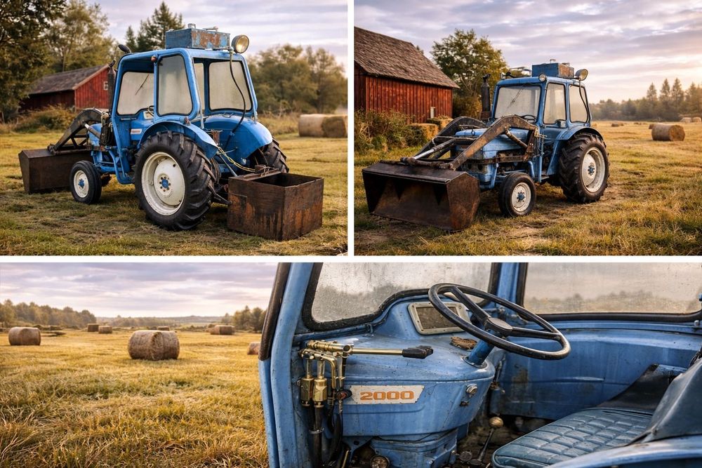 Ford DEXTA 2000  Ford DEXTA 2000 - TUR - Zarejestrowany - nie Ursus New Holland