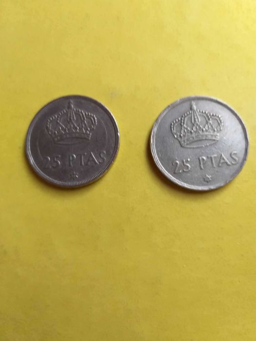 Moeda de 25 Pesetas de 1982