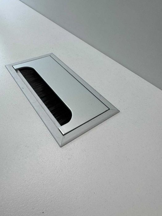 Biurko czterostanowiskowe białe 140x80 biurka bench biuro dom hotel