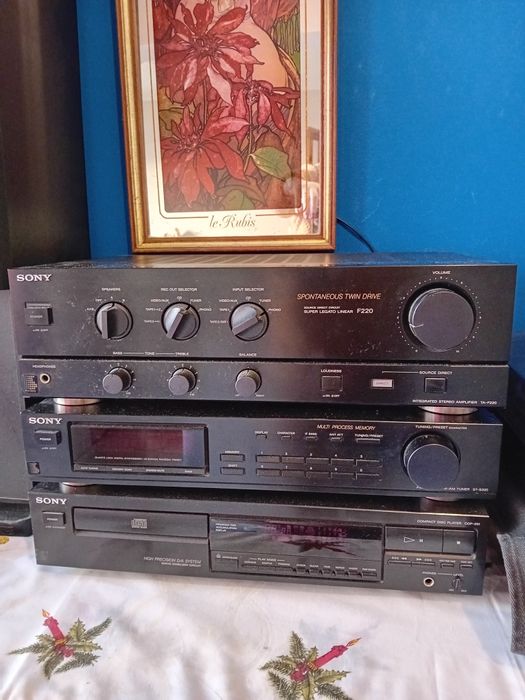 Aparelhagem Sony 2 colunas