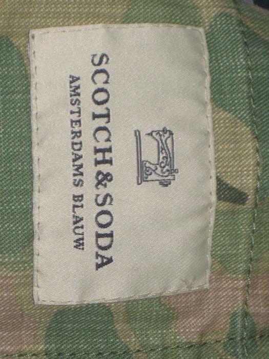 Новая Парка 46-48 "М" Field Parka Куртка капюшон Scotch & Soda хаки
