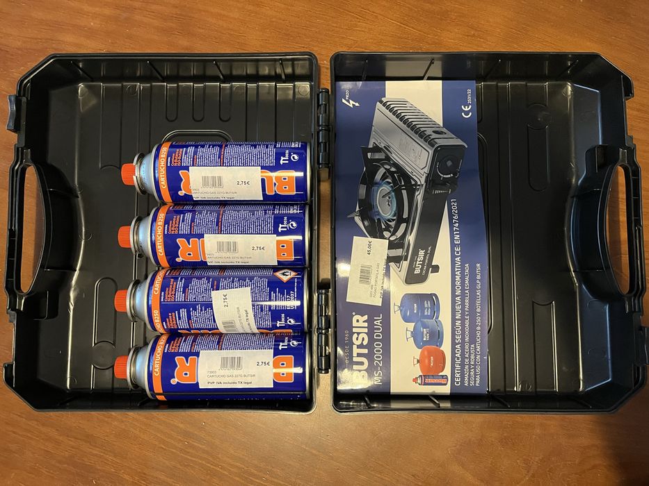 Fogão portátil a gás