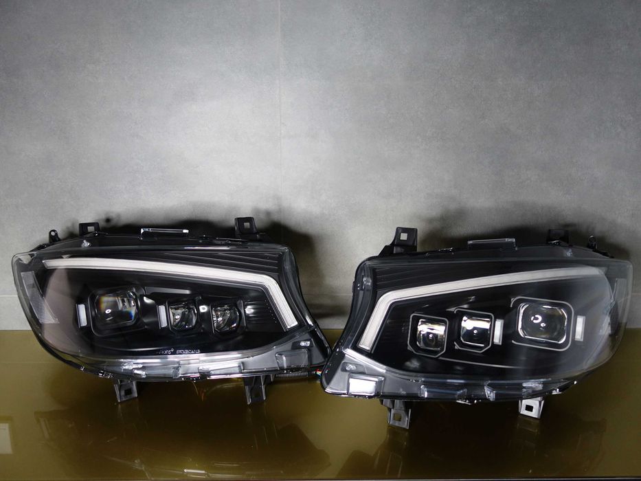 reflektory led mercedes sprinter 907- 910 zamiast zwykłych komplet ( plug and play)