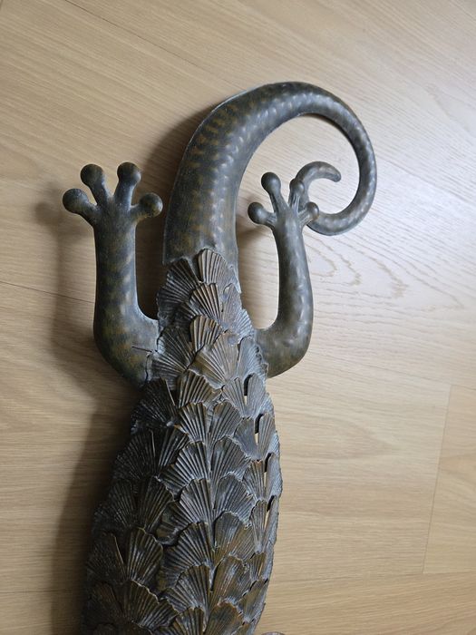 Lagarto decorativo parede