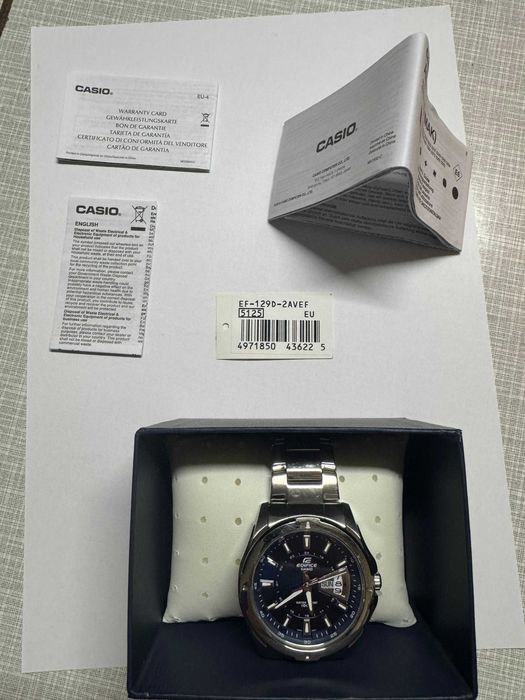 Годинник CASIO Edifice EF-129D-2AVEF