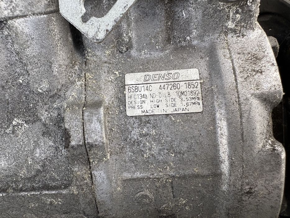 Kompresor klimatyzacji sprężarka Denso BMW E87 E81 E90 E91 demontaż