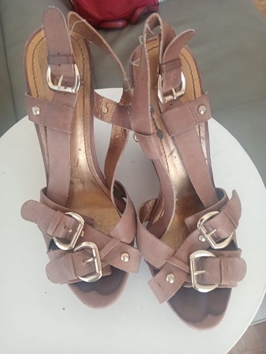 Sandálias Lanidor pele genuína 36