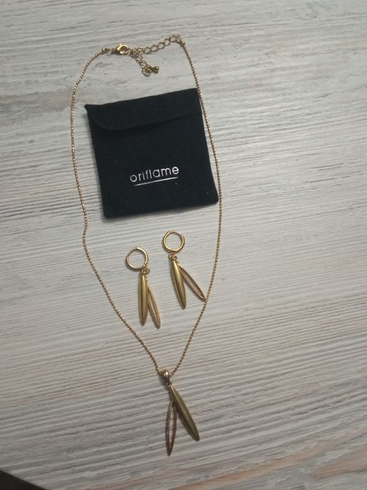 Серьги подвеска кулон Набор бижутерия Орифлейм