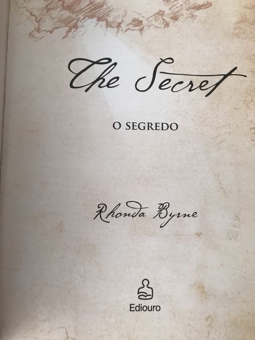 Livro “O Segredo”