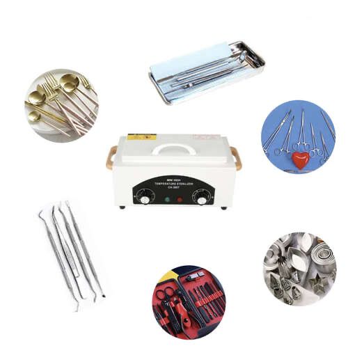 ESTERILIZADOR DE AR QUENTE PROFISSIONAL PARA FERRAMENTAS + FILTRO