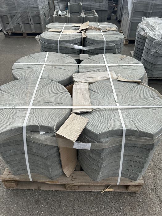 Плитка газонная пошаговая, плитка пенек на дорожки, плитка тротуарная