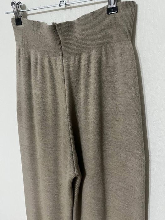 Костюм вязаный палаццо беж M-L