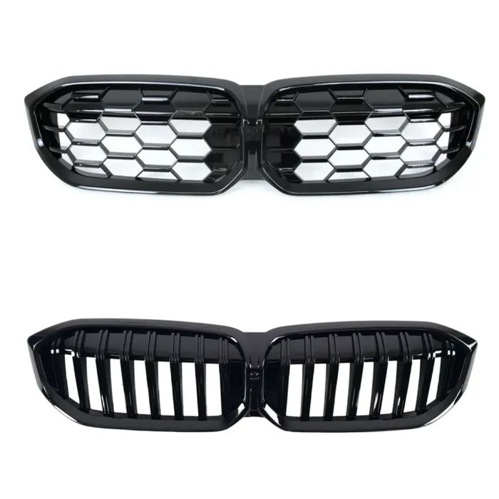 Ноздрі переднього бампера BMW 3 G20 / G21 LCI 2022-2024 Diamond Black
