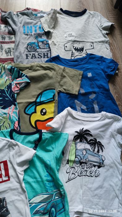 Пакет речей футболки кофти на хлопчика 4-5 років