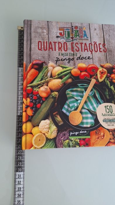 Livro "quatro estações à mesa com o pingo doce